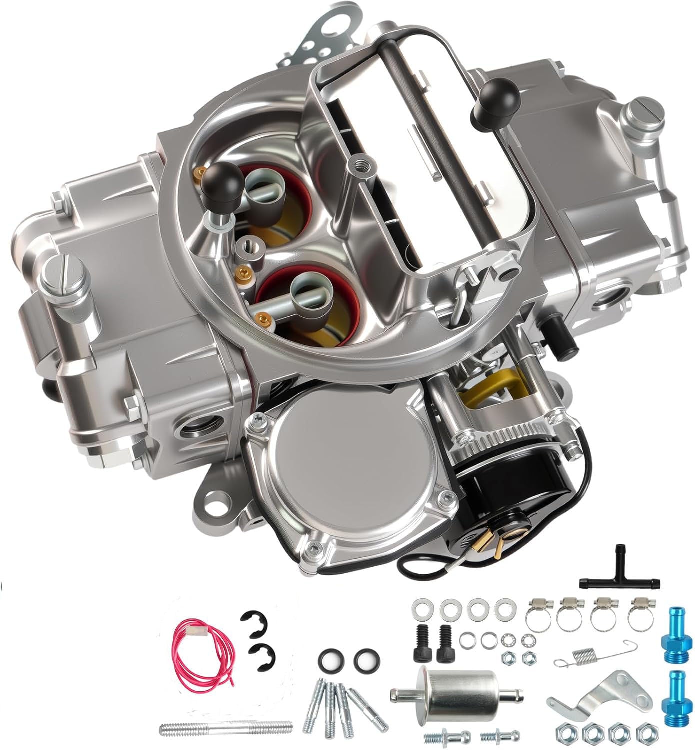 Classic 4160 4-Barrel Carburetor 0-80458SA for Holley, Electric Choke, 600 CFM