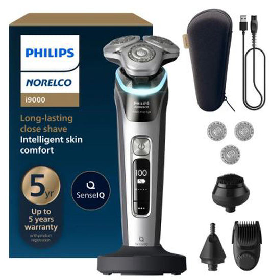 Philips Norelco i9000 Prestige Wet/Dry Electric Shaver w/ SenseIQ (XP9204/98)