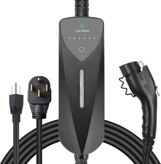 Lectron Level 1/2 (8A - 40A),  J1772 Portable Dual-Level  EV Charger, New!