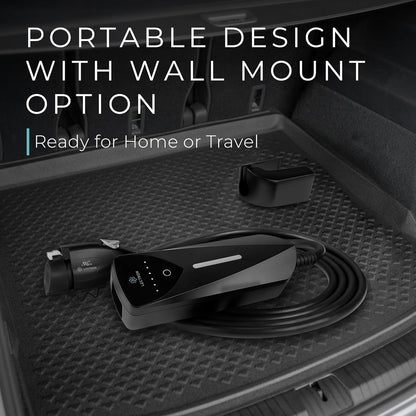 Lectron Level 1/2 (8A - 40A),  J1772 Portable Dual-Level  EV Charger, New!