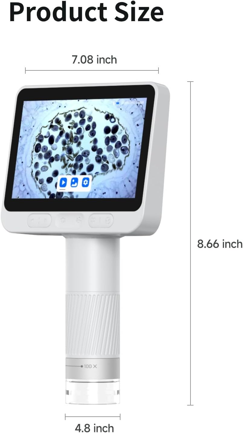 Beaverlab Digital Microscope Darwin DDL-M2C, 4" Display, New (OB)