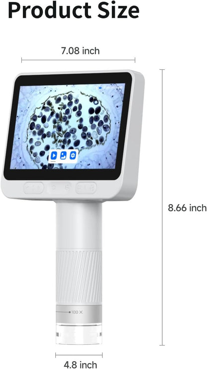 Beaverlab Digital Microscope Darwin DDL-M2C, 4" Display, New (OB)