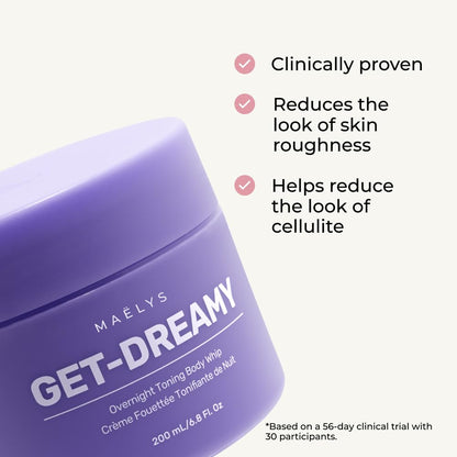 Maelys Get - Dreamy Overnight Toning Body Whip, 6.8 oz / 200 mL, Exp. 5/28