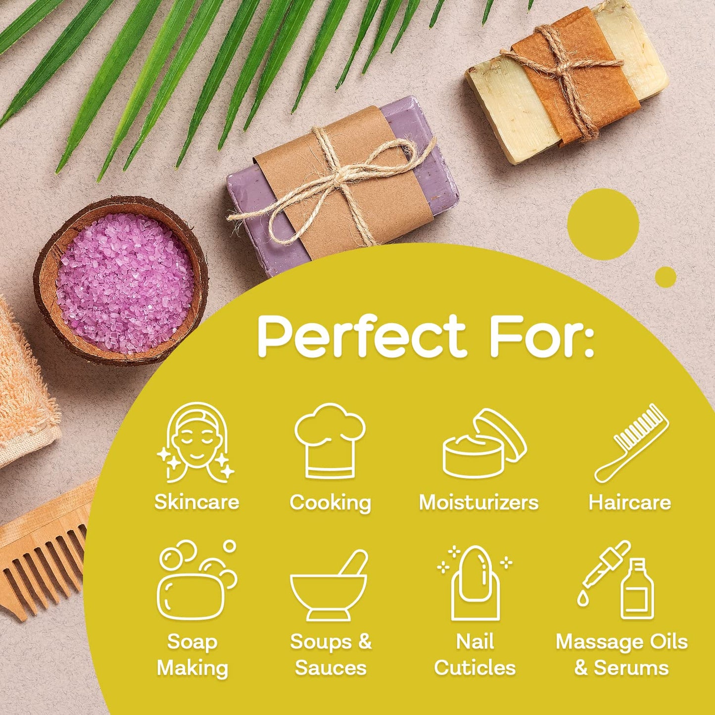 MD.LIFE Cold Pressed, Food Grade Palm Oil - 32 oz, New - Exp. 7/28