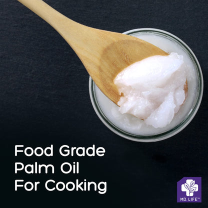 MD.LIFE Cold Pressed, Food Grade Palm Oil - 32 oz, New - Exp. 7/28