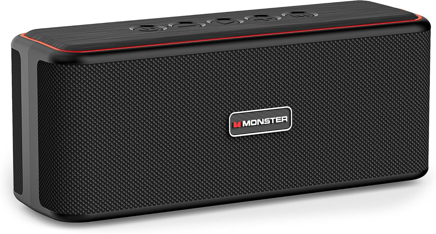 Monster Shock Plus Bluetooth 6.0 Speaker w/ 30W Stereo Sound Plus, Brand New!