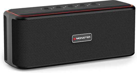 Monster Shock Plus Bluetooth 6.0 Speaker w/ 30W Stereo Sound Plus, Brand New!