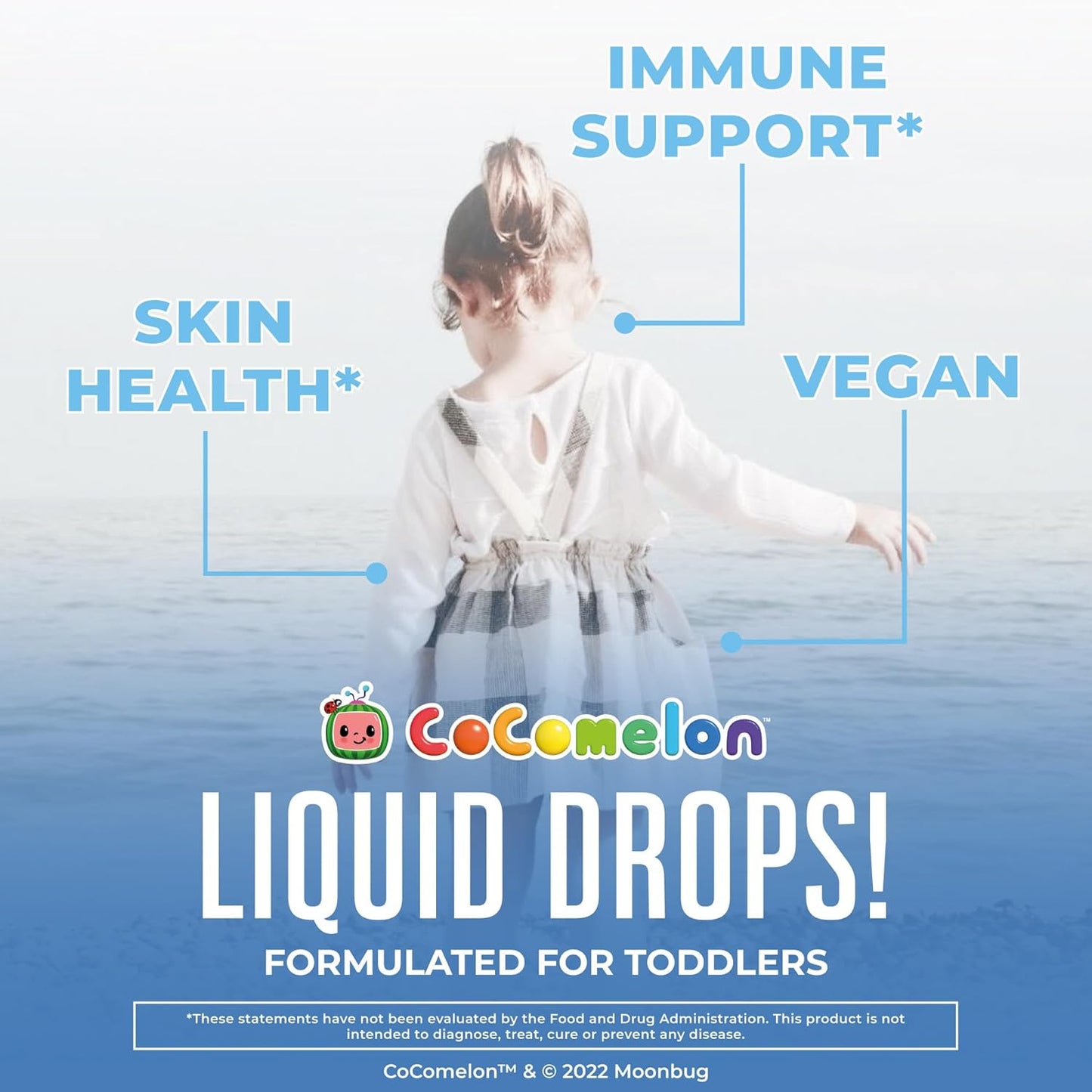 Mary Ruth's Organic Cocomelon Toddler Liquid Zinc Drops, 1 fl oz, Exp. 1/27