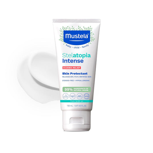 Mustela Eczema Relief Cream Stelatopia Intense, 5.07 fl oz, Frag-Free, Exp 7/27