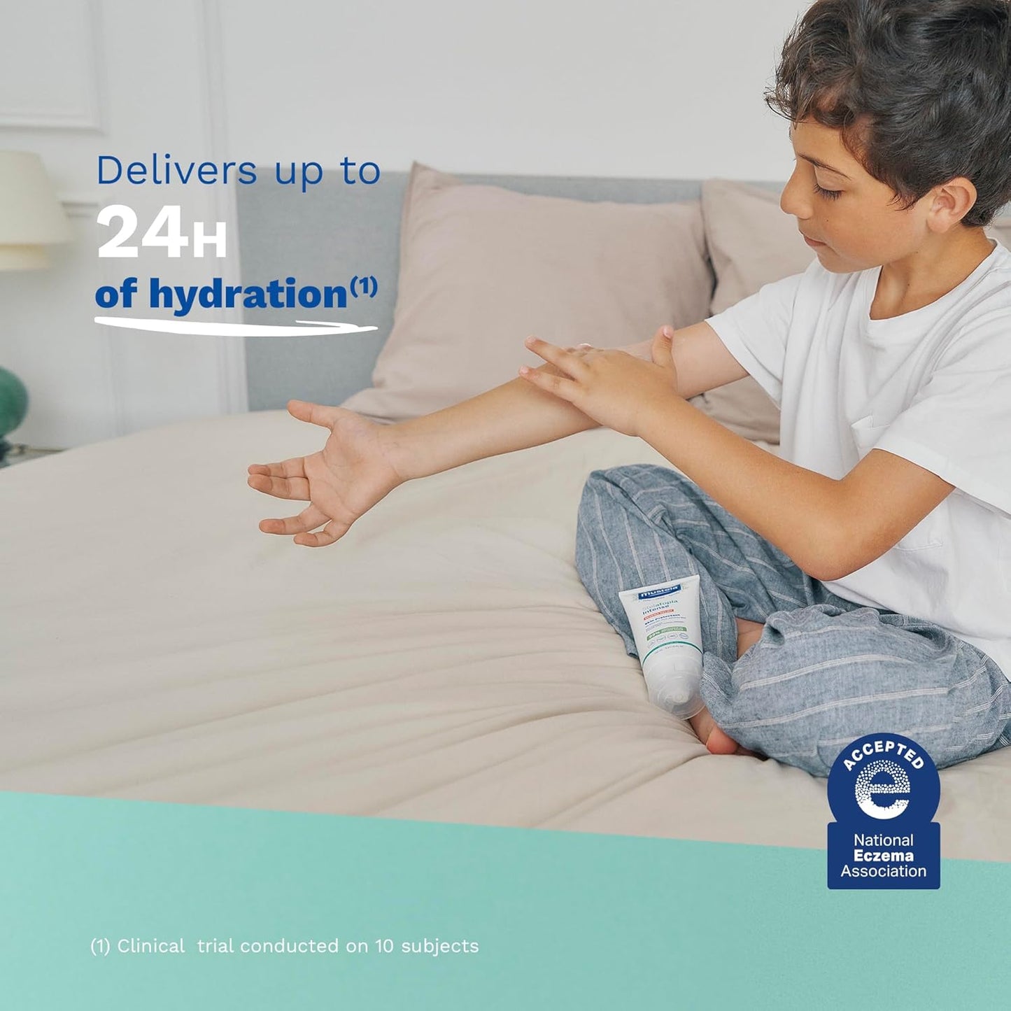 Mustela Eczema Relief Cream Stelatopia Intense, 5.07 fl oz, Frag-Free, Exp 7/27