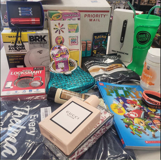 SJ Super Deals Mystery Bundle - Greater than $100 Value in Every Box - New!