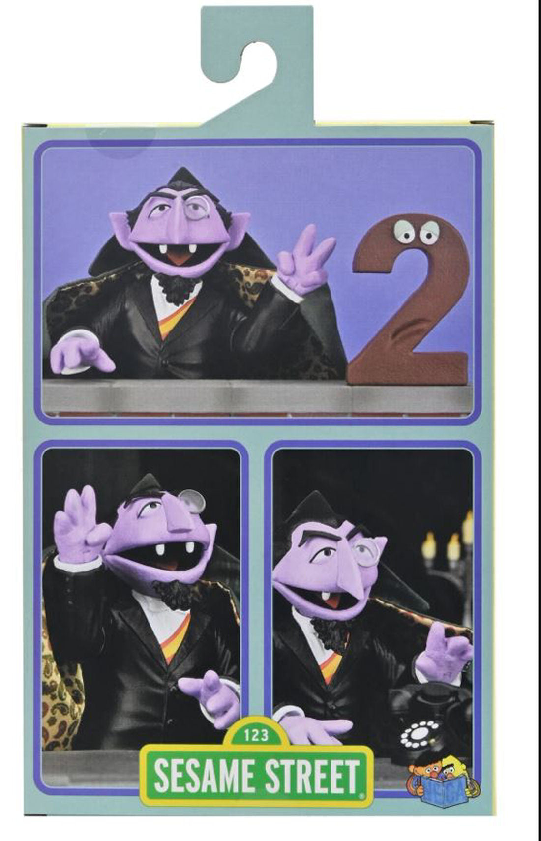 NECA Sesame Street The Count Von Count, Ultimate 7" Action Figure, New!