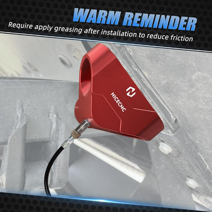 NICECNC Dump Bed Hinges Support Pivot For Can-Am Commander 1000R Max 2021-2023