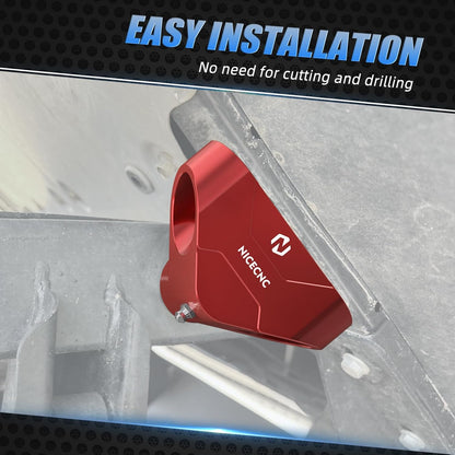 NICECNC Dump Bed Hinges Support Pivot For Can-Am Commander 1000R Max 2021-2023