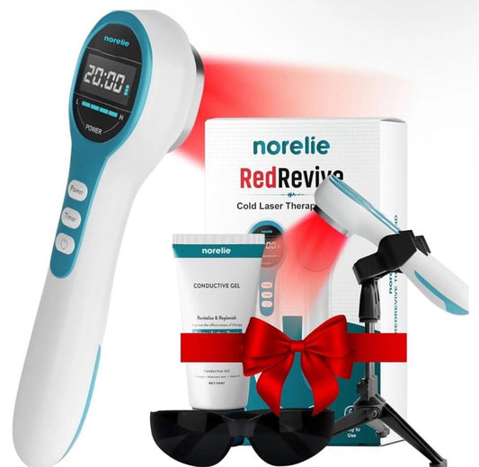 Norelie RedRevive Red Light Therapy Wand w/ Bonus - Wand Holder & Gel - New!