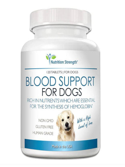 Nutrion Strength Blood Support Nutrients for Dogs, 120 Tablets, Exp. 12/27