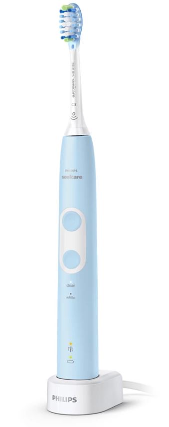 Philips Sonicare Optimal Clean HX6829/70 Electric Toothbrush, Wht/Lt. Blue -New!