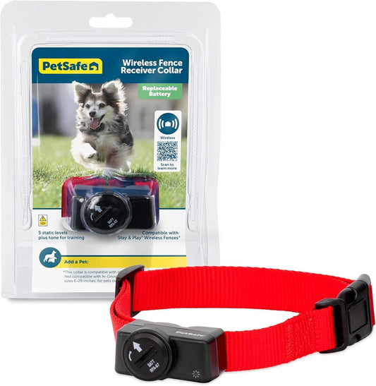 PetSafe Wireless Pet Fence Receiver Collar PIF-275-19, 5 Correction Levels, New!