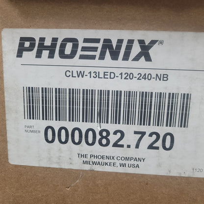 Phoenix CLW-13LED-120-240-N, 1000 Lumens, Wall Mount Lighting, New!