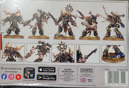 Games Workshop Warhammer 40K Chaos Space Marines Possessed (99120102140), New!