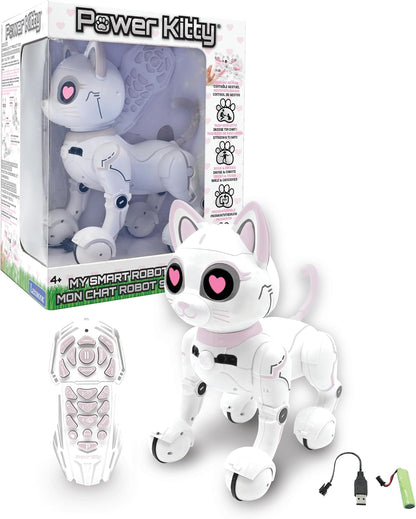 Lexibook Power Puppy Smart Robot Cat, Programmable w/ Remote Control - New!