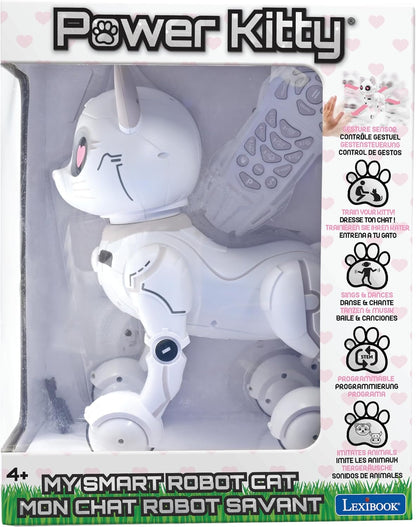 Lexibook Power Puppy Smart Robot Cat, Programmable w/ Remote Control - New!