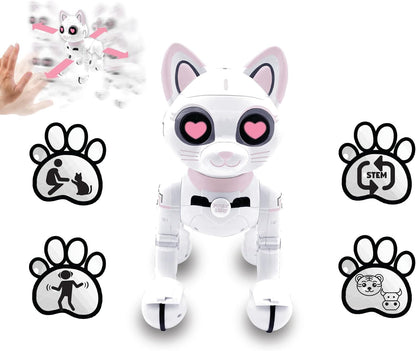 Lexibook Power Puppy Smart Robot Cat, Programmable w/ Remote Control - New!