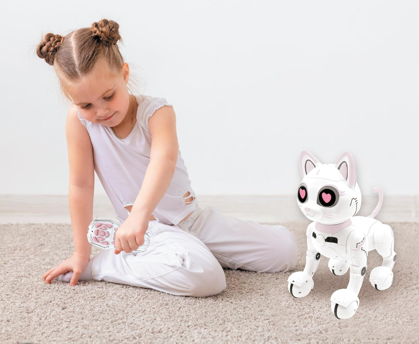 Lexibook Power Puppy Smart Robot Cat, Programmable w/ Remote Control - New!