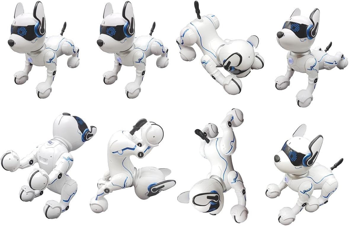 Lexibook Power Puppy Smart Robot Dog, Programmable w/ Remote Control - New!