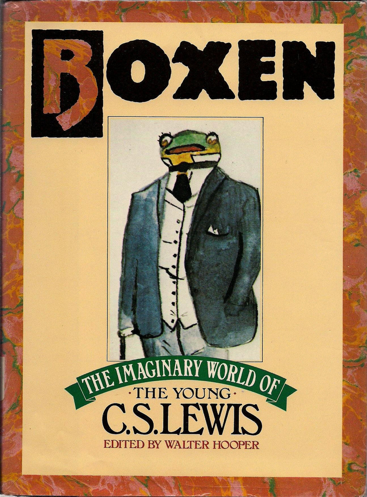 Boxen: Imaginary World of Young C.S. Lewis Book Harcourt Brace Jovanovich - NEW!