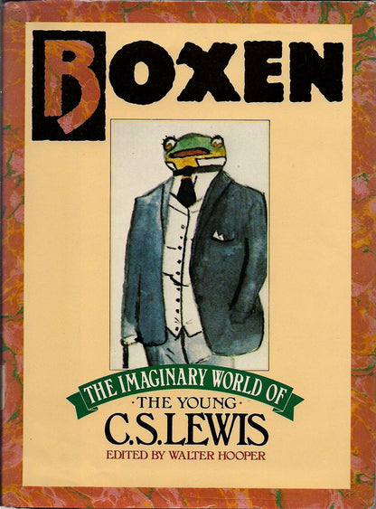 Boxen: Imaginary World of Young C.S. Lewis Book Harcourt Brace Jovanovich - NEW!