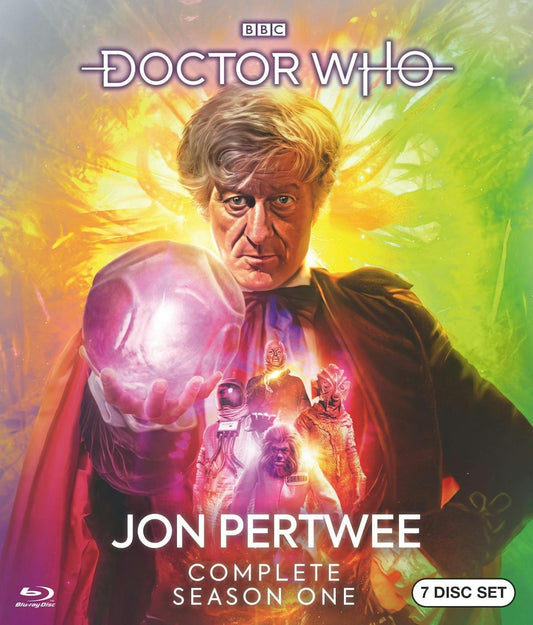 Doctor Who Jon Pertwee Complete Series One Blu-ray Box Set - New 2025 Release - NEW!
