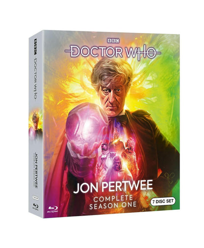 Doctor Who Jon Pertwee Complete Series One Blu-ray Box Set - New 2025 Release - NEW!