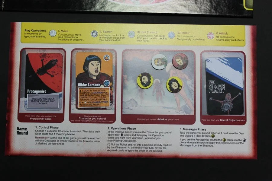 The Shadow Planet Board Game Strategy Adventure Game English Edition - NEW!