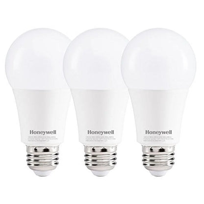 2 pack Honeywell A19 LED Dimmable Bulbs 60W Equivalent Soft White 3-Pack 800 Lumens NEW!