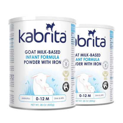 Kabrita Goat Milk Infant Formula, Non-GMO, DHA, 28 oz, 0-12 Months, Exp. 4/27