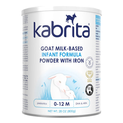 Kabrita Goat Milk Infant Formula, Non-GMO, DHA, 28 oz, 0-12 Months, Exp. 4/27