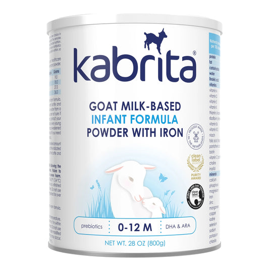 Kabrita Goat Milk Infant Formula, Non-GMO, DHA, 28 oz, 0-12 Months, Exp. 4/27