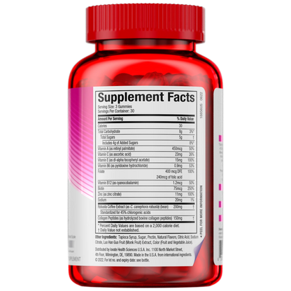 Hydroxycut Gummies for Women, Strawberry Flavor, 90 Count - Exp. 04/27