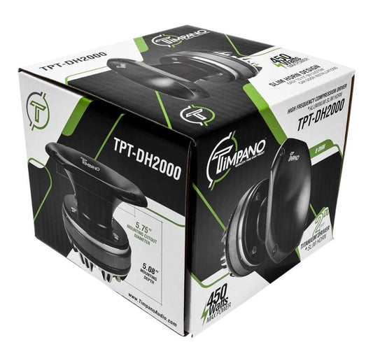 2-Inch Exit Compression Driver + Horn 450W, 8 Ohm, 109 dB Car Audio Speaker