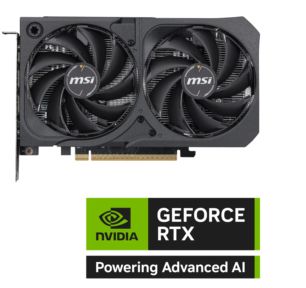 MSI GeForce RTX 5050 8GB Nvidia Graphics Card, GDDR6, HDMI & DP Ports, Brand New