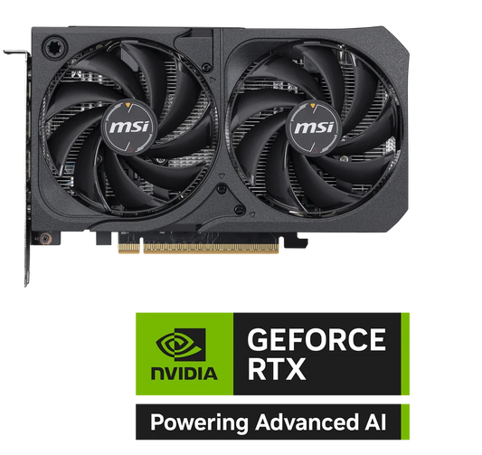 MSI GeForce RTX 5050 8GB Nvidia Graphics Card, GDDR6, HDMI & DP Ports, Brand New