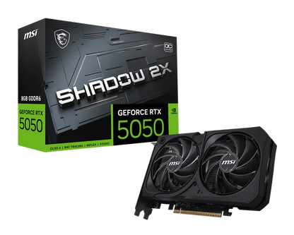 MSI GeForce RTX 5050 8GB Nvidia Graphics Card, GDDR6, HDMI & DP Ports, Brand New