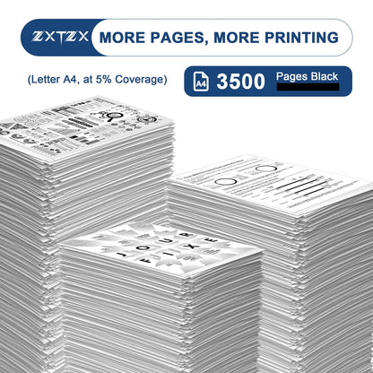 Brother TN830XL Toner Cartridge Compatible 2-Pack for MFC-L2820DW Printer - New!