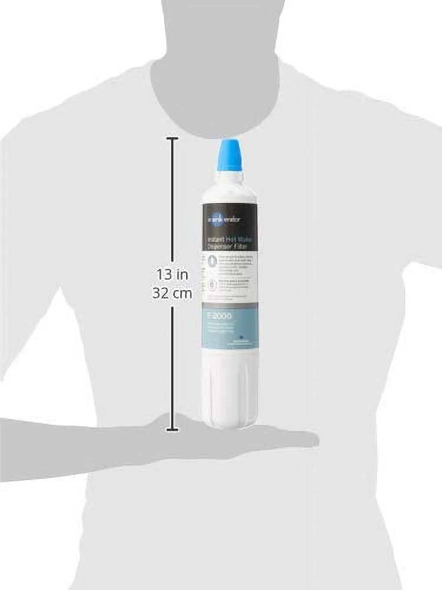 InSinkErator F-2000 Replacement Water Filter Cartridge, 1-Pack NSF Certified New