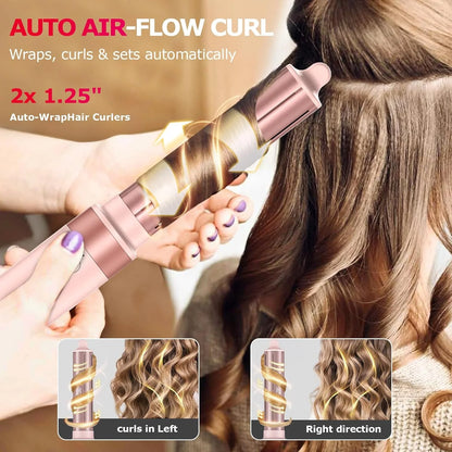 Mescomb5-in-1 High-Speed Hot Air Styler with Diffuser for Curly Hair, Pro New