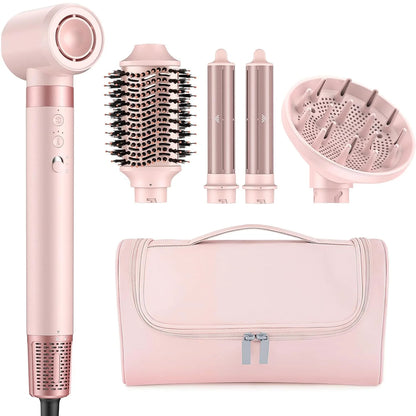 Mescomb5-in-1 High-Speed Hot Air Styler with Diffuser for Curly Hair, Pro New