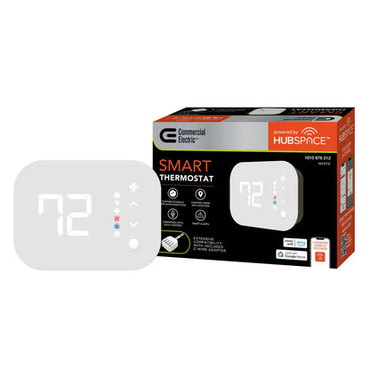 Commercial Electric (HTSA15CWB) Wi-Fi Smart Programmable WiFi Thermostat - New!