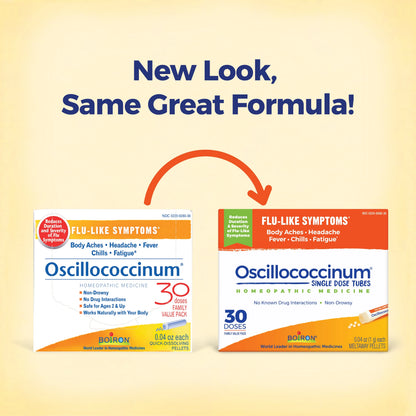 Boiron Oscillococcinum Homeo. Flu Medicine, 30 Doses Meltaway Pellets, Exp. 6/29