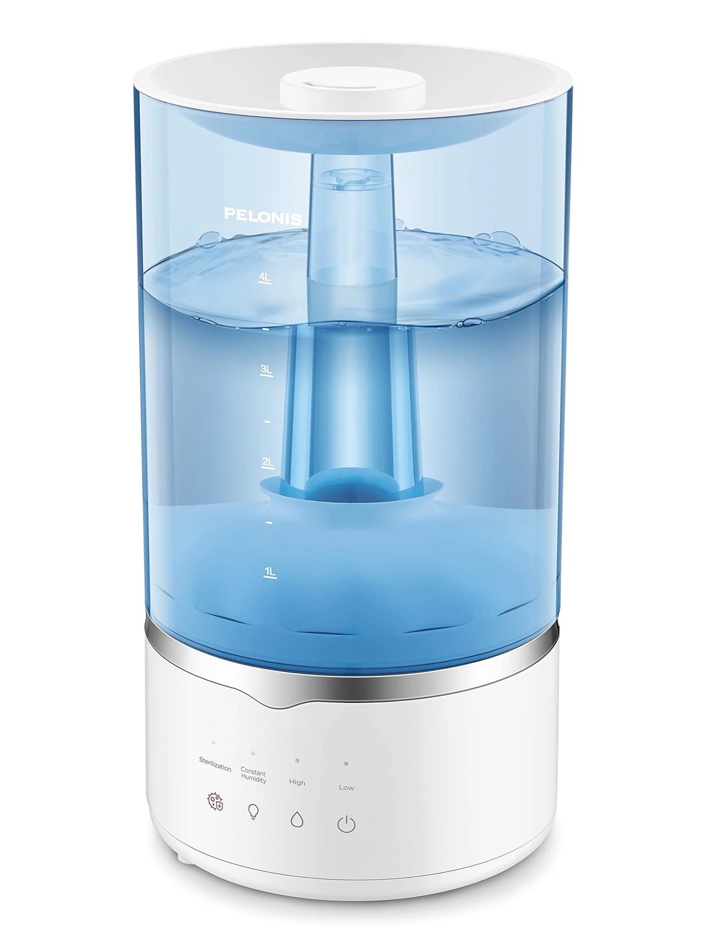 Pelonis Warm Cool Mist Humidifier for Bedroom, 4L, Essential Oil Diffuser - NEW!